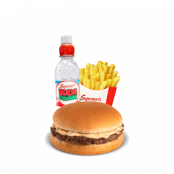 Regular Burger Kids Meal Image