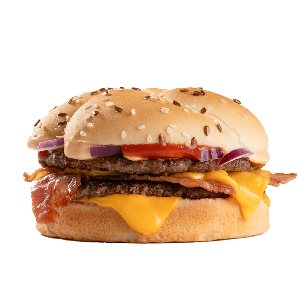 Supermac's 5oz Bacon & Cheese Burger Image